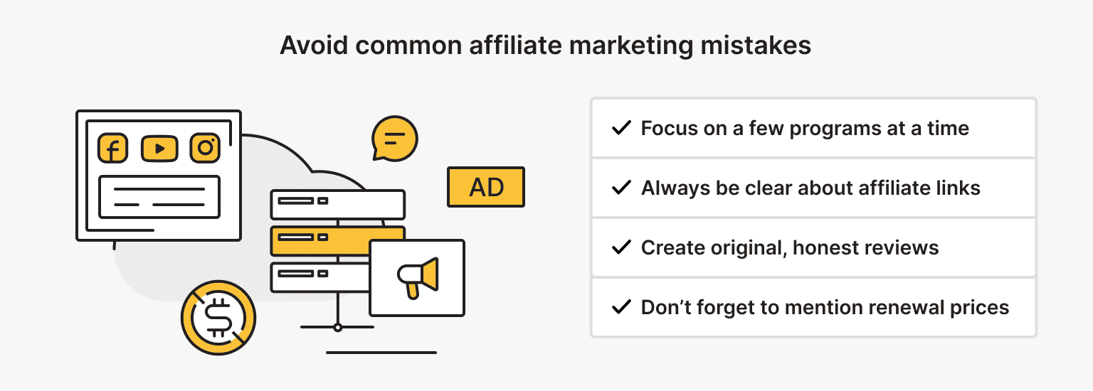 Affiliate tips