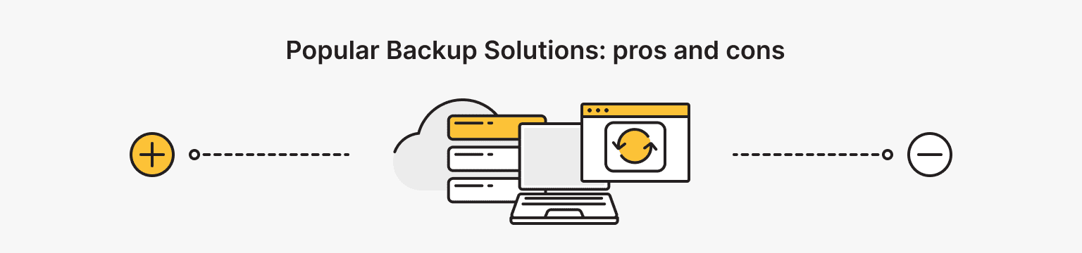 Popular Backup Solutions: Advantages and Disadvantages