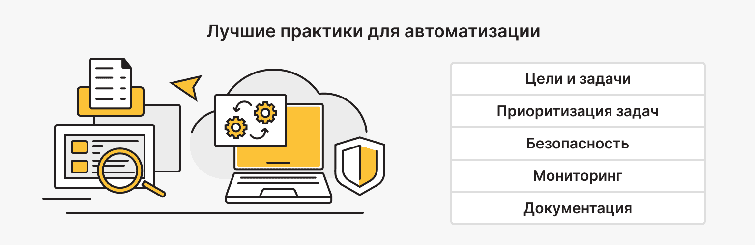 Лучшие практики для автоматизации 