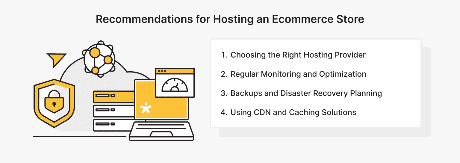 Recommendations for Hosting an Ecommerce Store