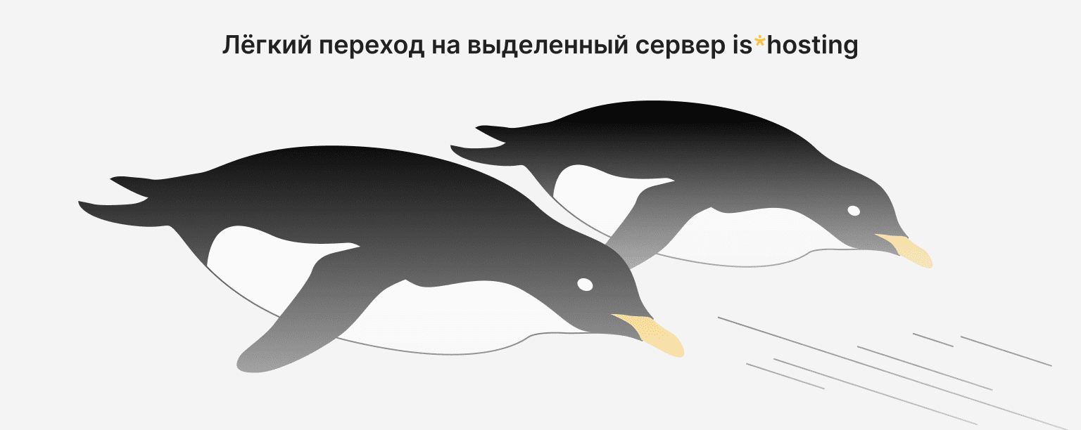 переход на выделенный сервер