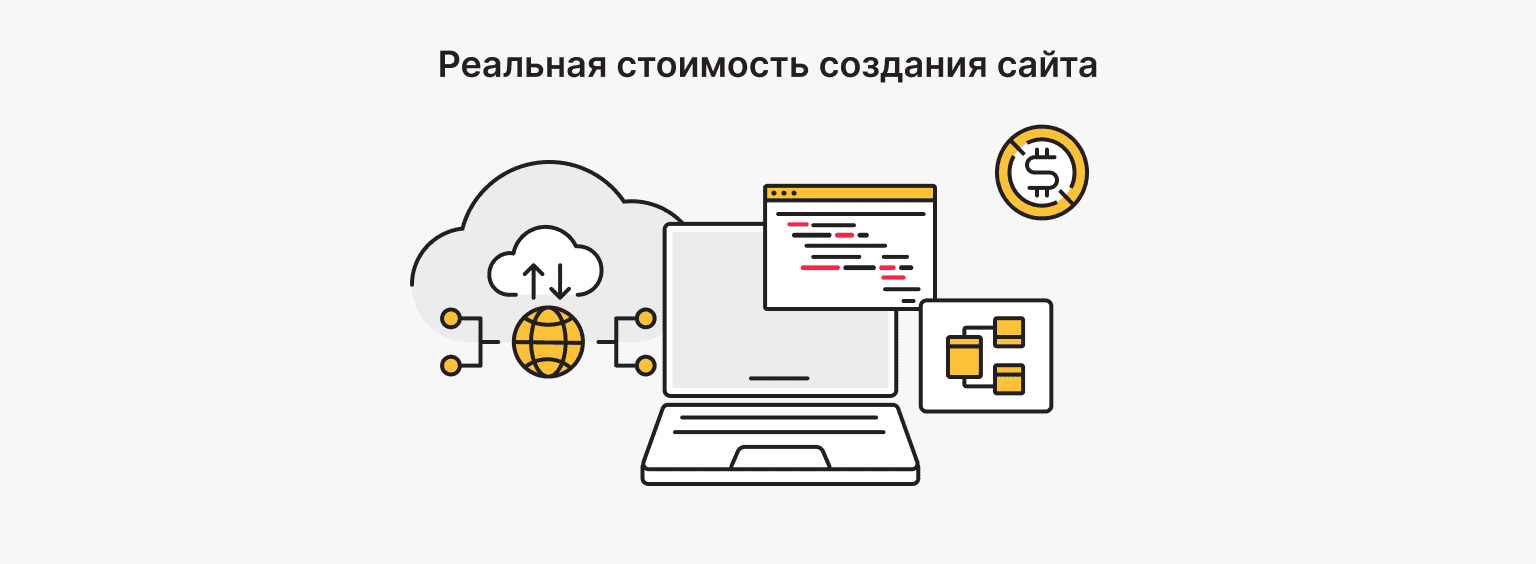 Средняя стоимость сайта