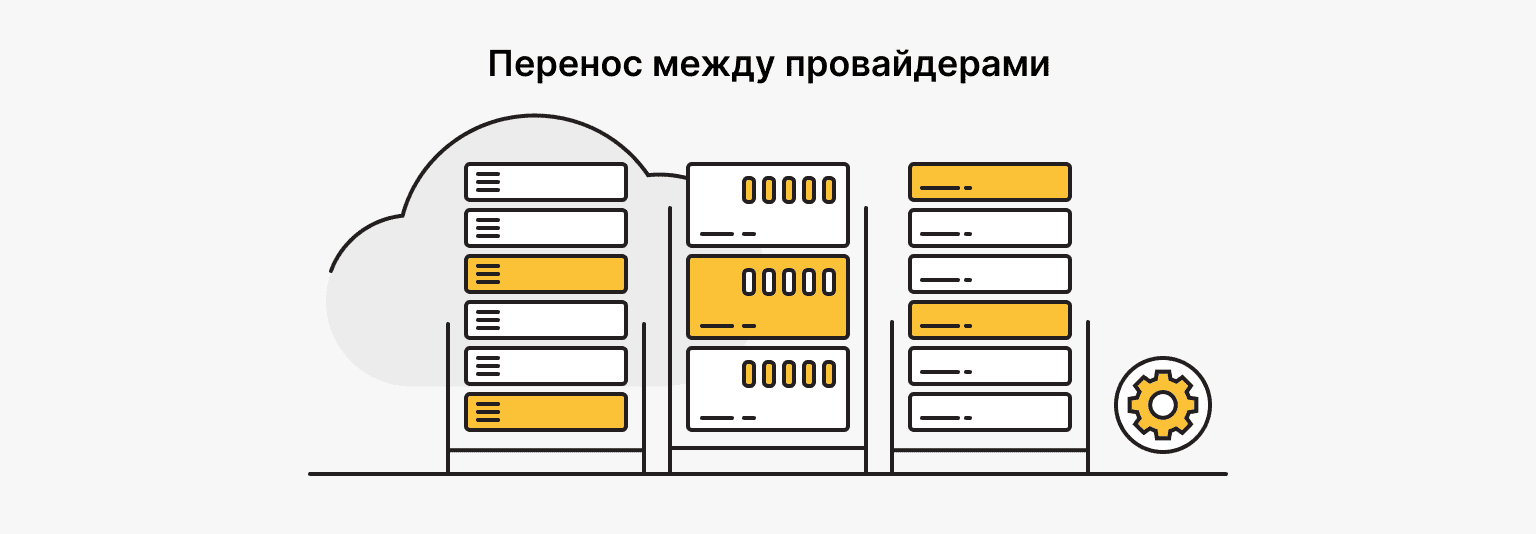 Переезд между провайдерами