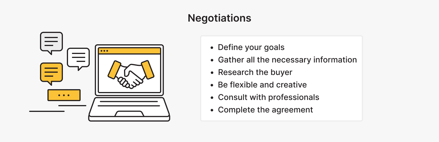 Step 7: Negotiation