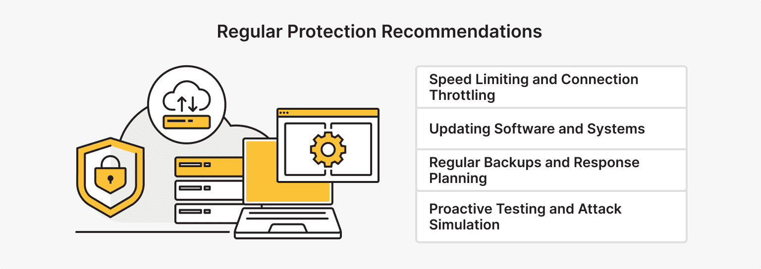 Setting up DDoS protection