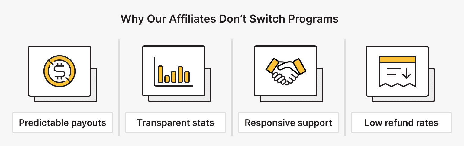 Why Affiliates Stick with is*hosting