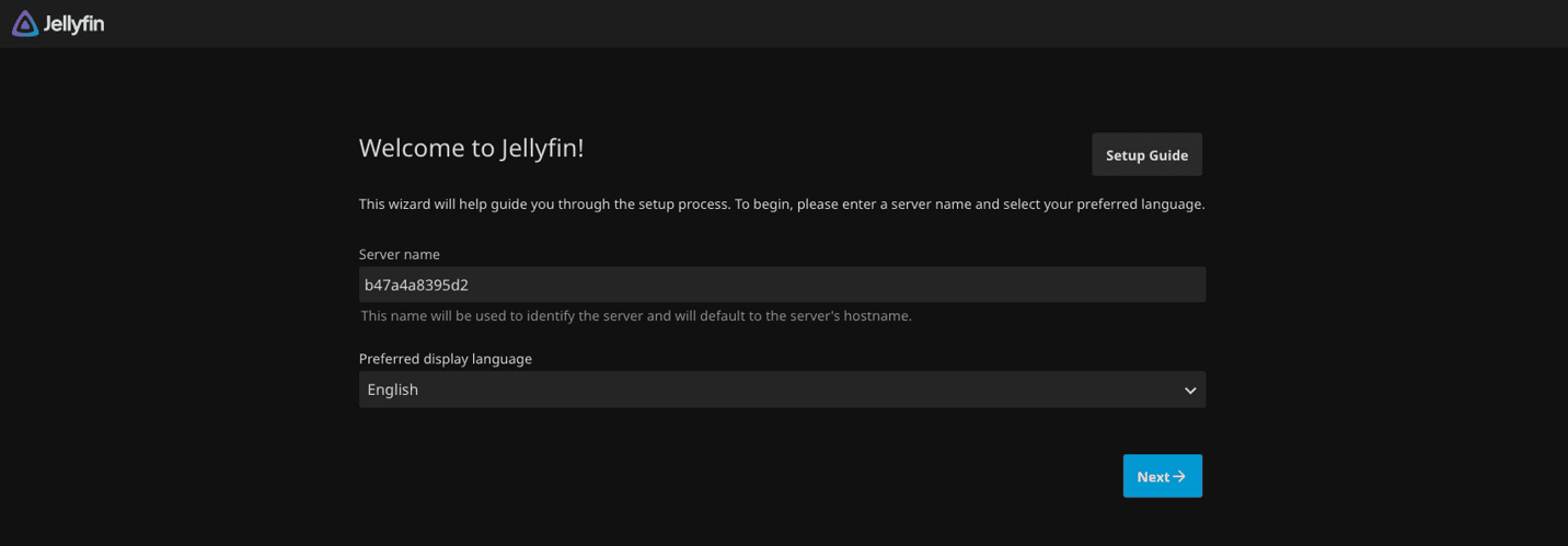 jellyfin on ishosting