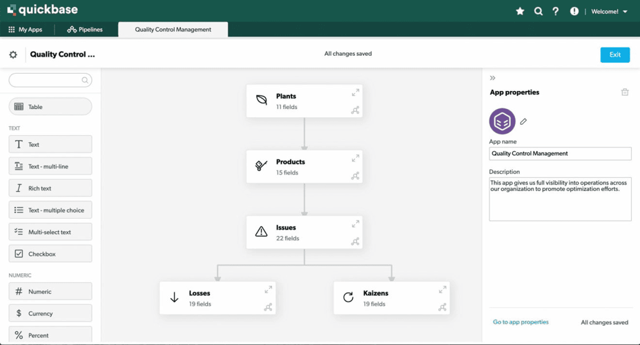 Quickbase low-code platform