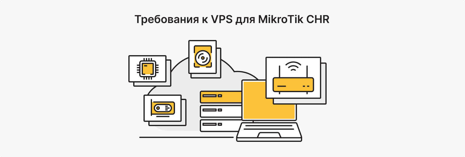 Требования к VPS для MikroTik CHR