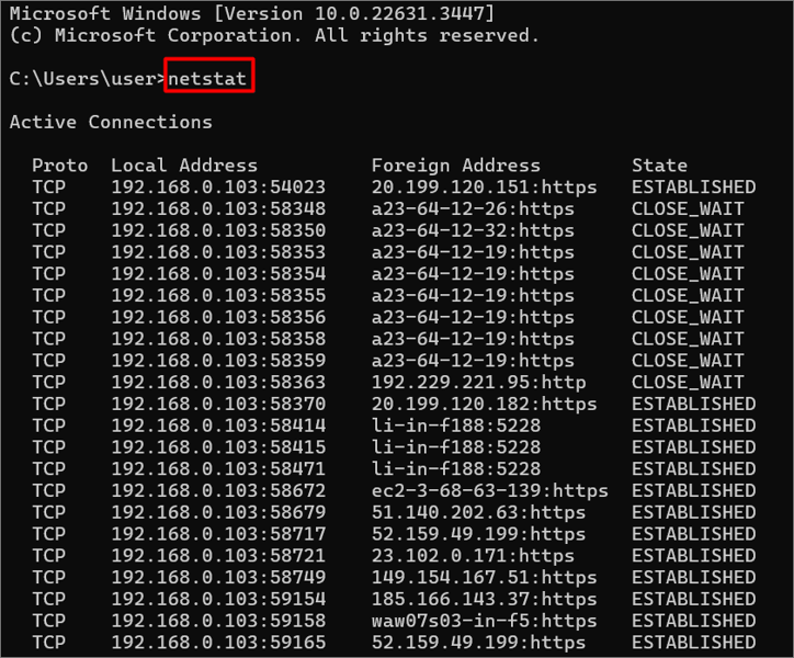 Netstat