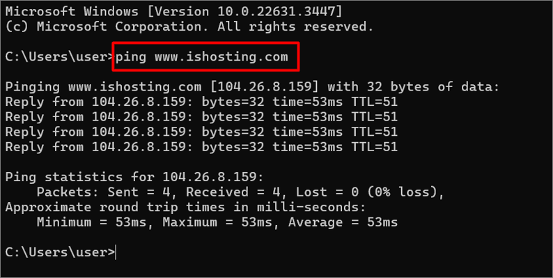 Ping