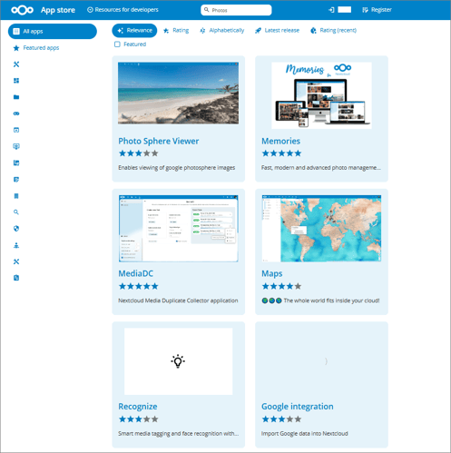 Nextcloud Photos