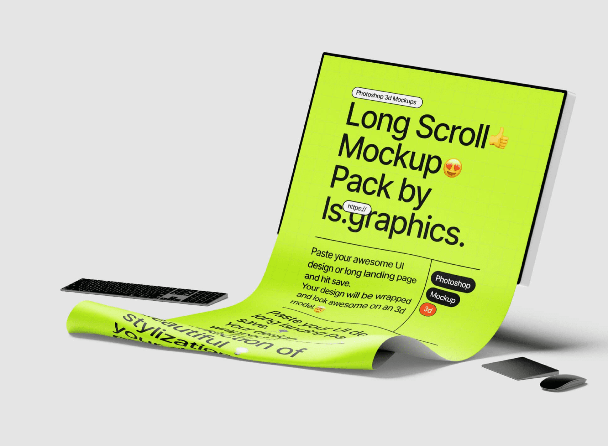 long scroll mockup